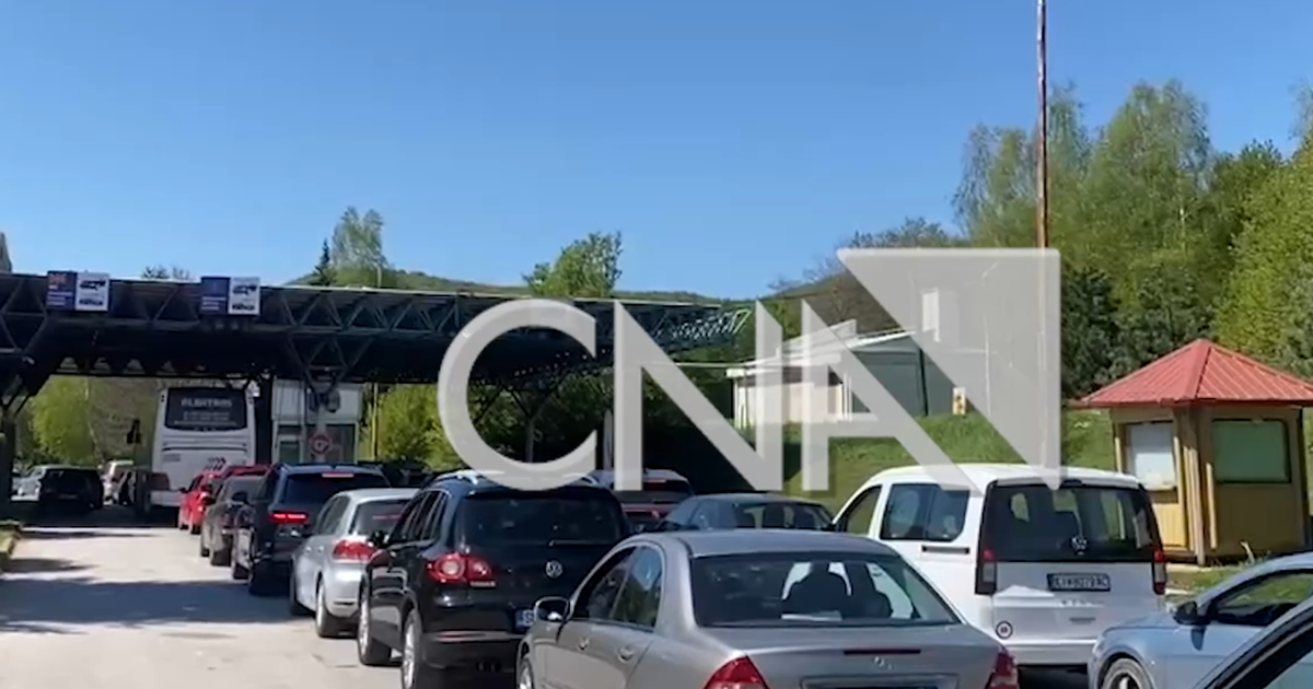  1 Maji   Fluks në pikën e kalimit kufitar të Qafë Thanës