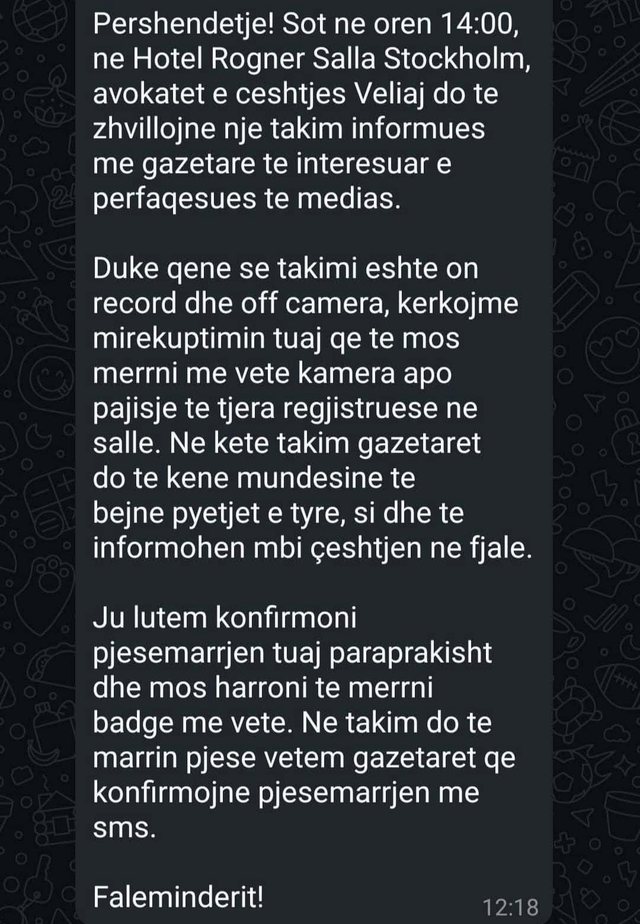 Skandal/ Censurë në konferencën e shtypit të avokatëve